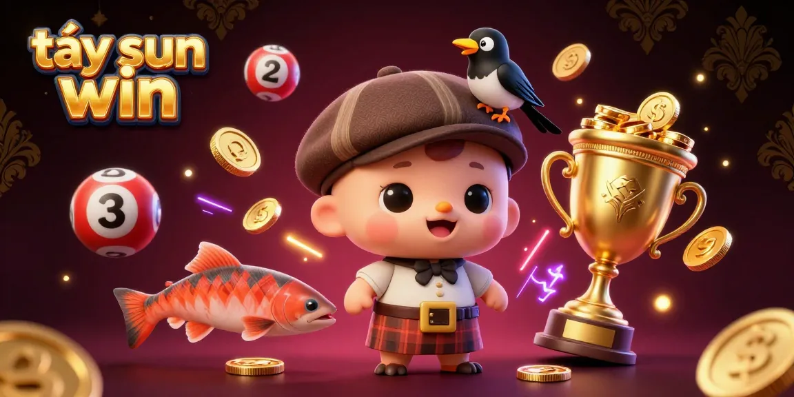 Experience thrilling wins while playing with tải sun win in this vibrant gaming 3D illustration.
